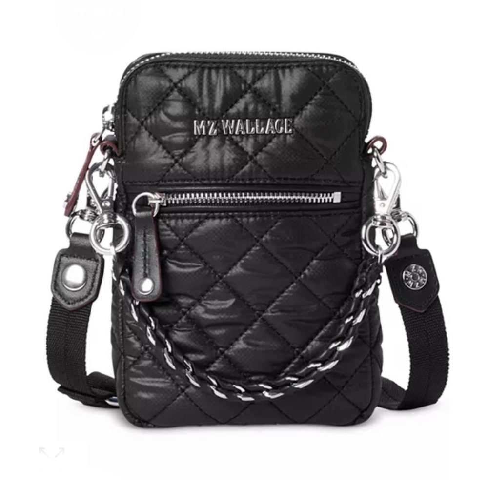 MZ Wallace Micro Crosby Crossbody Black